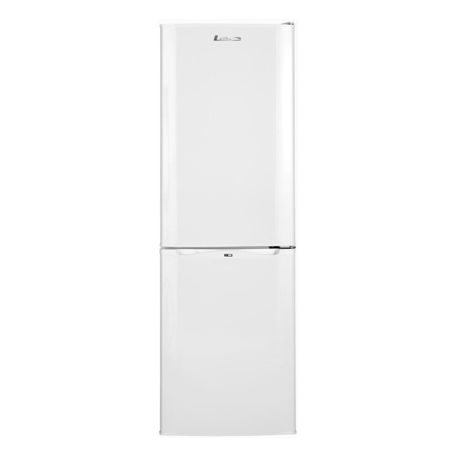 Lec TS50152W 192L 153x50cm Freestanding Fridge Freezer - White