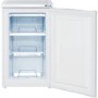 Refurbished Lec U5010W Freestanding 68 Litre Freezer White