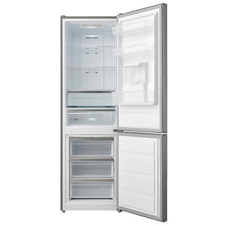 Stoves NF60189WTD 60cm Wide Frost Free Freestanding Fridge Freezer With Non-plumbed Water Dispenser - Stainless Steel