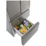 Stoves FD70189 70cm Wide French Door Freestanding Fridge Freezer - Stainless Steel