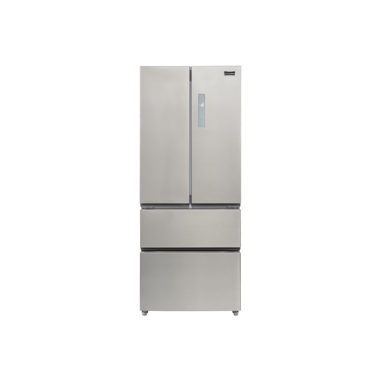 Stoves FD70189 70cm Wide French Door Freestanding Fridge Freezer - Stainless Steel