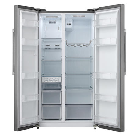 GRADE A2 - Stoves SXS909 Frost Free Side-by-side American Fridge Freezer - White