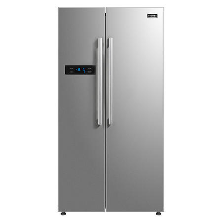 Stoves 510 Litre American Fridge Freezer - Stainless steel