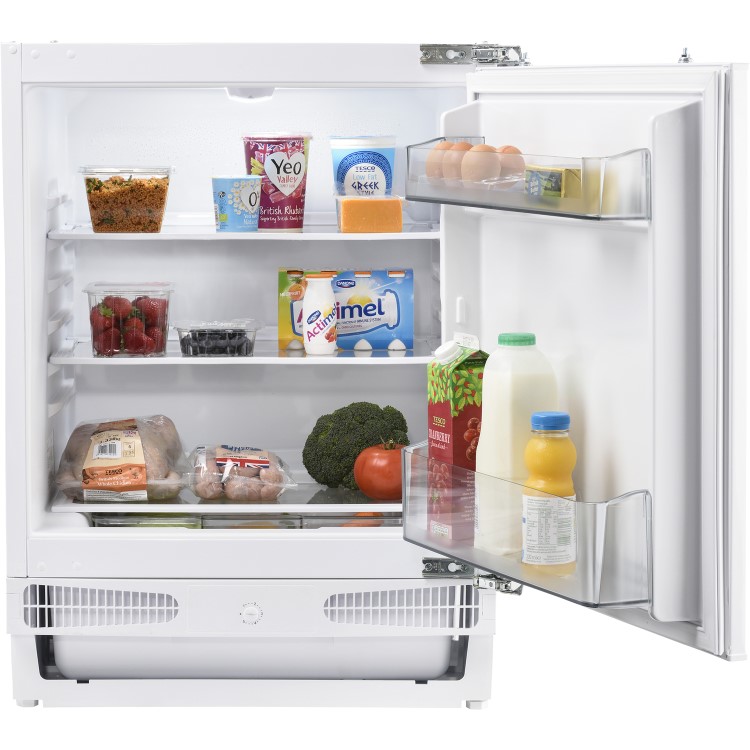 Refurbished Belling LF609 Integrated 136 Litre Under Counter Larder Fridge White