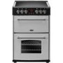 Belling Farmhouse 60E 60cm Double Oven Electric Cooker - Silver
