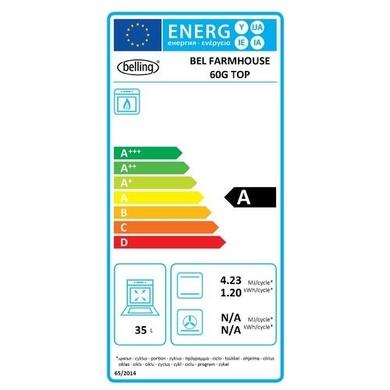 Belling Farmhouse 60G 60cm Double Oven Gas Cooker - Silver