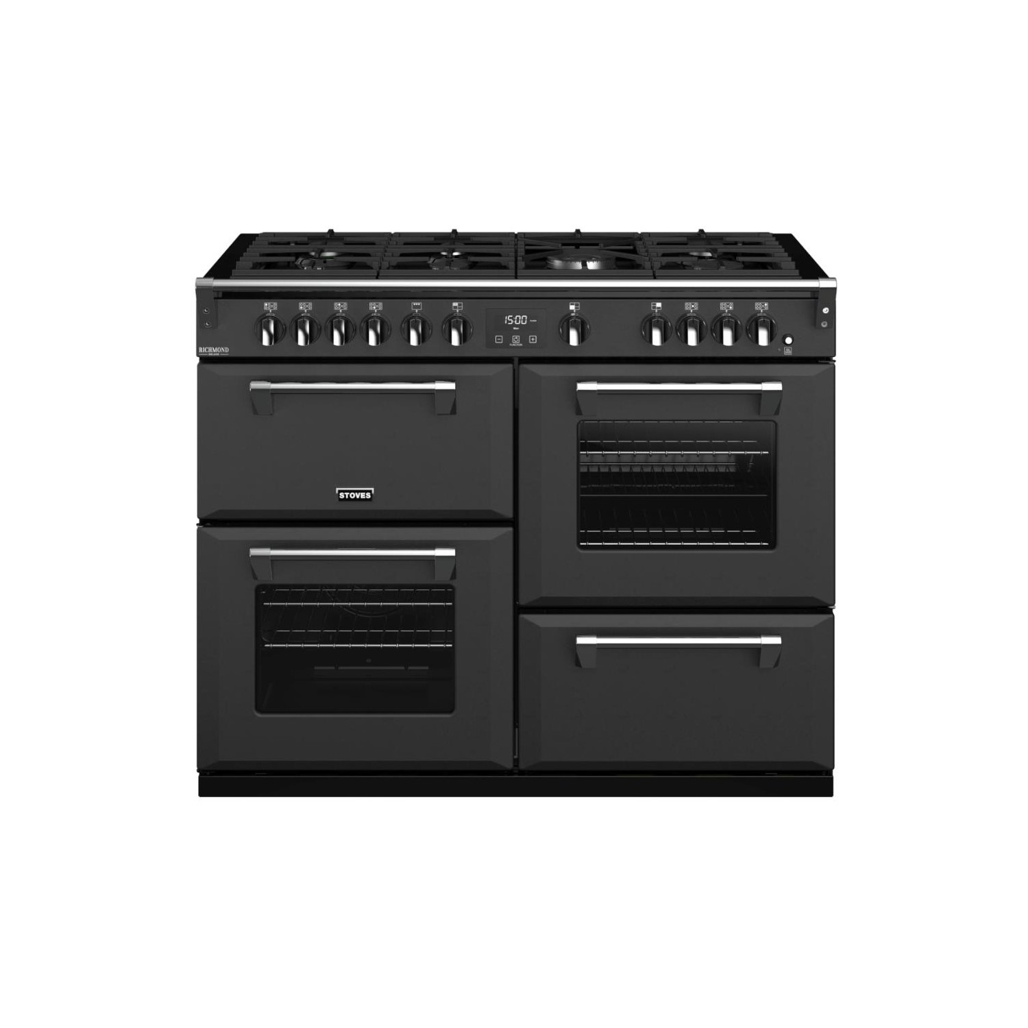 Stoves Richmond S1100G 110cm Gas Range Cooker - Anthracite Grey