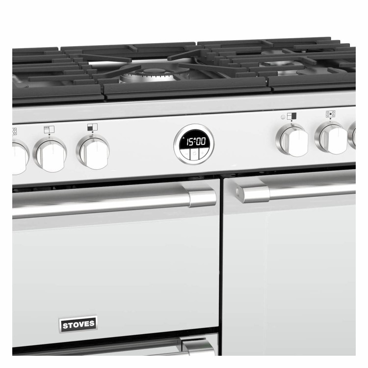 Stoves Sterling S900G 90cm Gas Range Cooker - Stainless Steel