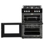 GRADE A1 - Belling Cookcentre 60DF 60cm Double Oven Dual Fuel Cooker - Black