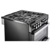 Belling Cookcentre 60cm Dual Fuel Cooker - Black