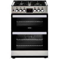 Belling 444410822 Cookcentre 60DF 60cm Dual Fuel Cooker - Stainless Steel Belling 444410822 Cookcentre 60DF 60cm Dual Fuel Cooker - Stainless Steel