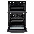 Belling ComfortCook Built-In Electric Double Oven - Black