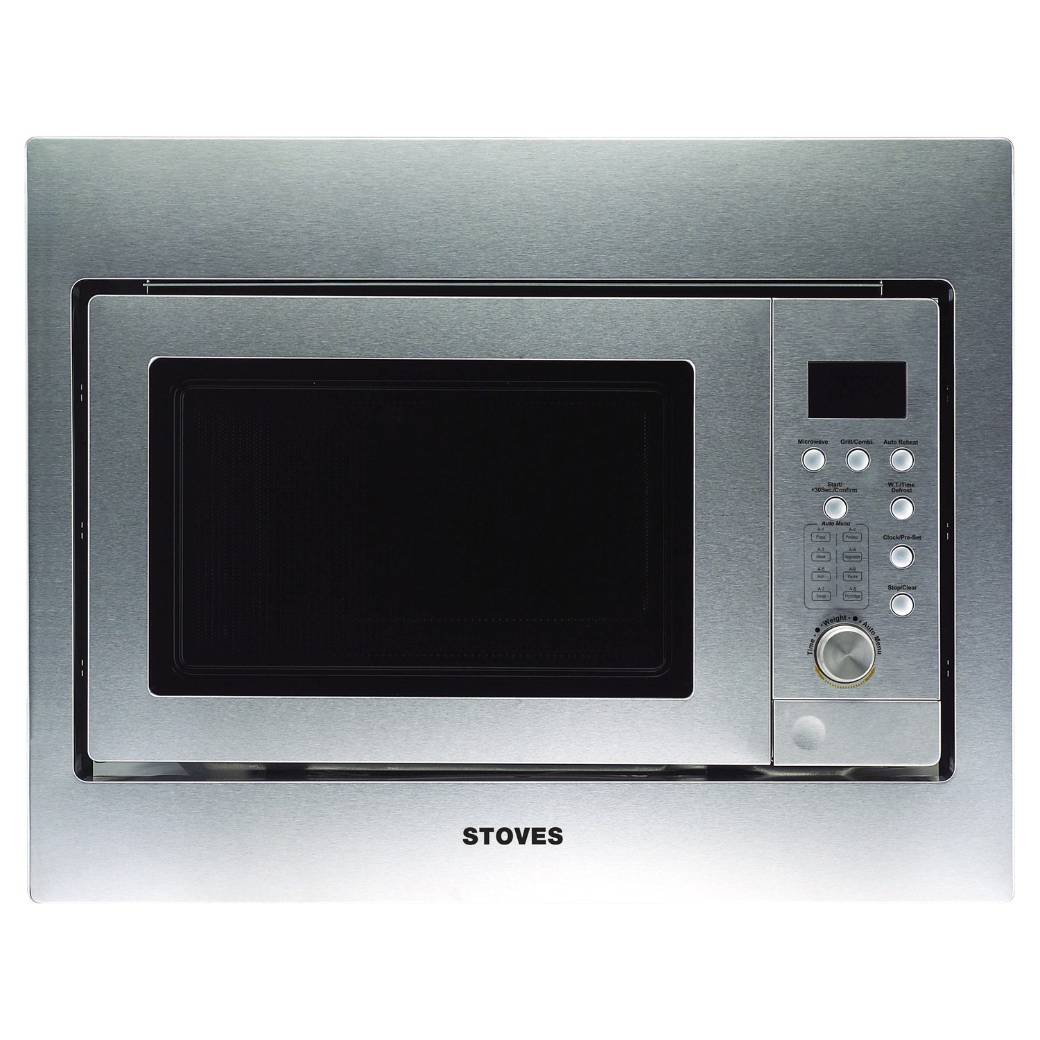 Stoves 444411405 BuiltIn 900W Microwave with Grill Stainless Steel