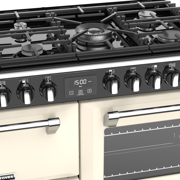Stoves Richmond S1000DF MK22 100cm Dual Fuel Range Cooker - Cream