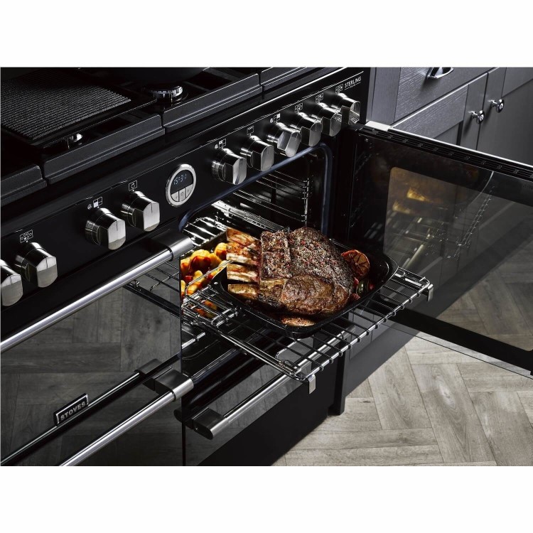 Refurbished Stoves Richmond S1000EI MK 100cm Electric Induction Range Cooker Black