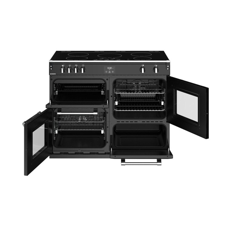 Stoves Richmond S1100Ei MK22 110cm Electric Induction Range Cooker - Anthracite Grey