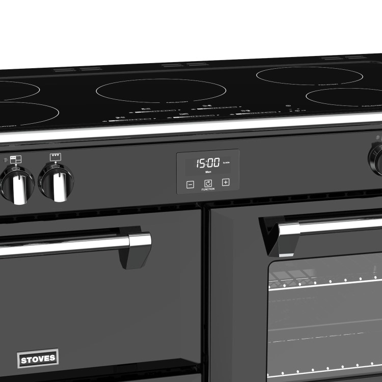Stoves Richmond S1100Ei MK22 110cm Electric Induction Range Cooker - Black