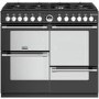 Stoves Sterling S1000DF MK22 100cm Dual Fuel Range Cooker - Black
