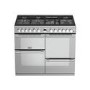 Stoves Sterling S1000DF MK 100cm Dual Fuel Range Cooker - Stainless Steel