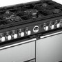 Stoves Sterling S1100DF 110cm Dual Fuel Range Cooker - Black