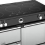 Stoves Sterling S1100Ei MK22 110cm Electric Induction Range Cooker - Black