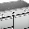 Stoves Sterling S1100Ei MK22 110cm Electric Induction Range Cooker - Stainless Steel