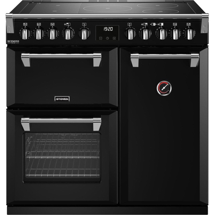 Stoves 444411436 Richmond Deluxe D900Ei 90cm Electric Range Cooker - Black