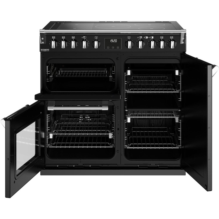Stoves 444411436 Richmond Deluxe D900Ei 90cm Electric Range Cooker - Black