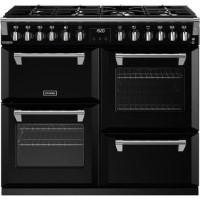 Stoves Richmond Deluxe D1000DF 100cm Dual Fuel Range Cooker - Black Stoves Richmond Deluxe D1000DF 100cm Dual Fuel Range Cooker - Black