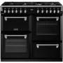 Stoves Richmond Deluxe D1000DF 100cm Dual Fuel Range Cooker - Black