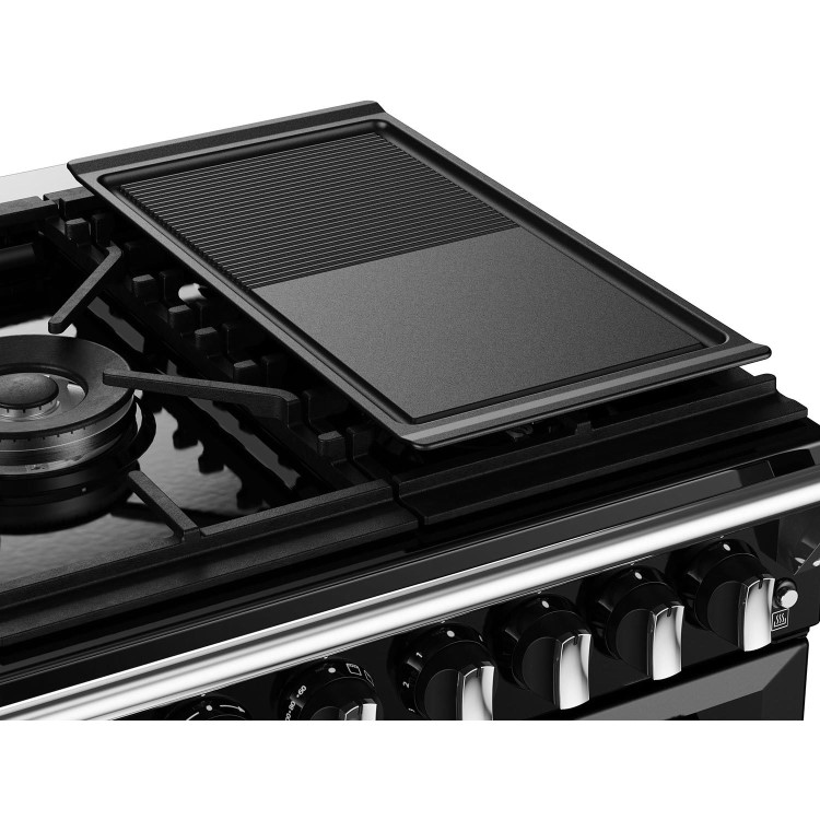 Stoves Richmond Deluxe D1000DF 100cm Dual Fuel Range Cooker - Black