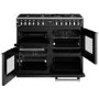 Stoves Richmond Deluxe D1000DF 100cm Dual Fuel Range Cooker - Black
