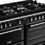 Stoves Richmond Deluxe D1000DF 100cm Dual Fuel Range Cooker - Black