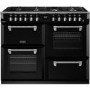 Stoves Richmond Deluxe D1100DF 110cm Dual Fuel Range Cooker - Black