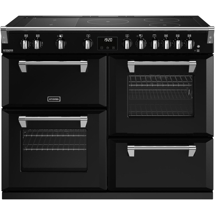 Stoves Richmond Deluxe D1100Ei 110cm Electric Range Cooker - Black