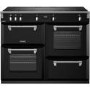 Refurbished Stoves Richmond Deluxe D1100Ei 110cm Electric Range Cooker Black