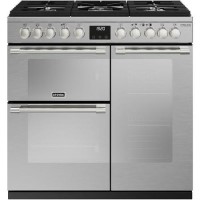 Stoves Sterling Deluxe D900DF 90cm Dual Fuel Range Cooker - Stainless Steel Stoves Sterling Deluxe D900DF 90cm Dual Fuel Range Cooker - Stainless Steel