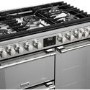 Stoves Sterling Deluxe D900DF 90cm Dual Fuel Range Cooker - Stainless Steel