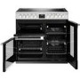 Stoves Sterling Deluxe D900Ei 90cm Electric Range Cooker - Stainless Steel