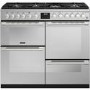 Stoves 444411467 Sterling Deluxe D1000DF 100cm Dual Fuel Range Cooker - Stainless Steel