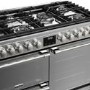 Stoves 444411467 Sterling Deluxe D1000DF 100cm Dual Fuel Range Cooker - Stainless Steel