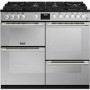 Refurbished Stoves Sterling Deluxe D1000DF 100cm Dual Fuel Range Cooker Stainless Steel