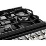 Stoves Sterling Deluxe D1000DF 100cm Dual Fuel Range Cooker - Stainless Steel