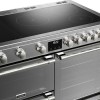 Stoves Sterling Deluxe D1000Ei RTY 100cm Electric Range Cooker - Stainless Steel