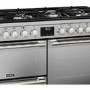 Stoves Sterling Deluxe D1100DF 110cm Dual Fuel Range Cooker - Stainless Steel
