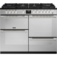 Stoves Sterling Deluxe D1100DF 110cm Dual Fuel Range Cooker - Stainless Steel Stoves Sterling Deluxe D1100DF 110cm Dual Fuel Range Cooker - Stainless Steel