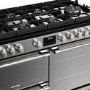 Stoves Sterling Deluxe D1100DF 110cm Dual Fuel Range Cooker - Stainless Steel