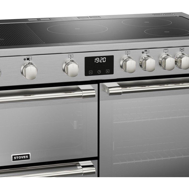 Stoves 444411480 Sterling Deluxe D1100Ei RTY 110cm Electric Range Cooker - Stainless Steel