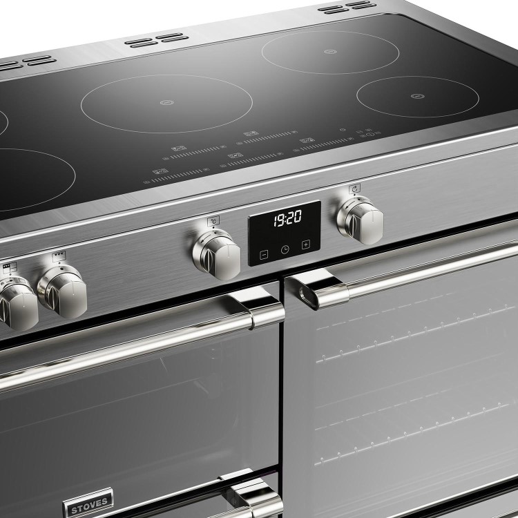 Stoves 444411482 Sterling Deluxe D1100Ei TCH 110cm Electric Range Cooker - Stainless Steel