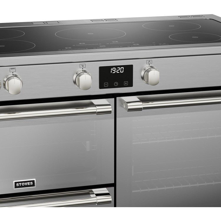 Stoves 444411482 Sterling Deluxe D1100Ei TCH 110cm Electric Range Cooker - Stainless Steel